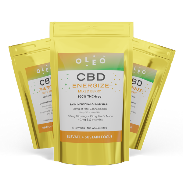 CBG Energy Gummies - Gain a natural, plant-powered focus with no